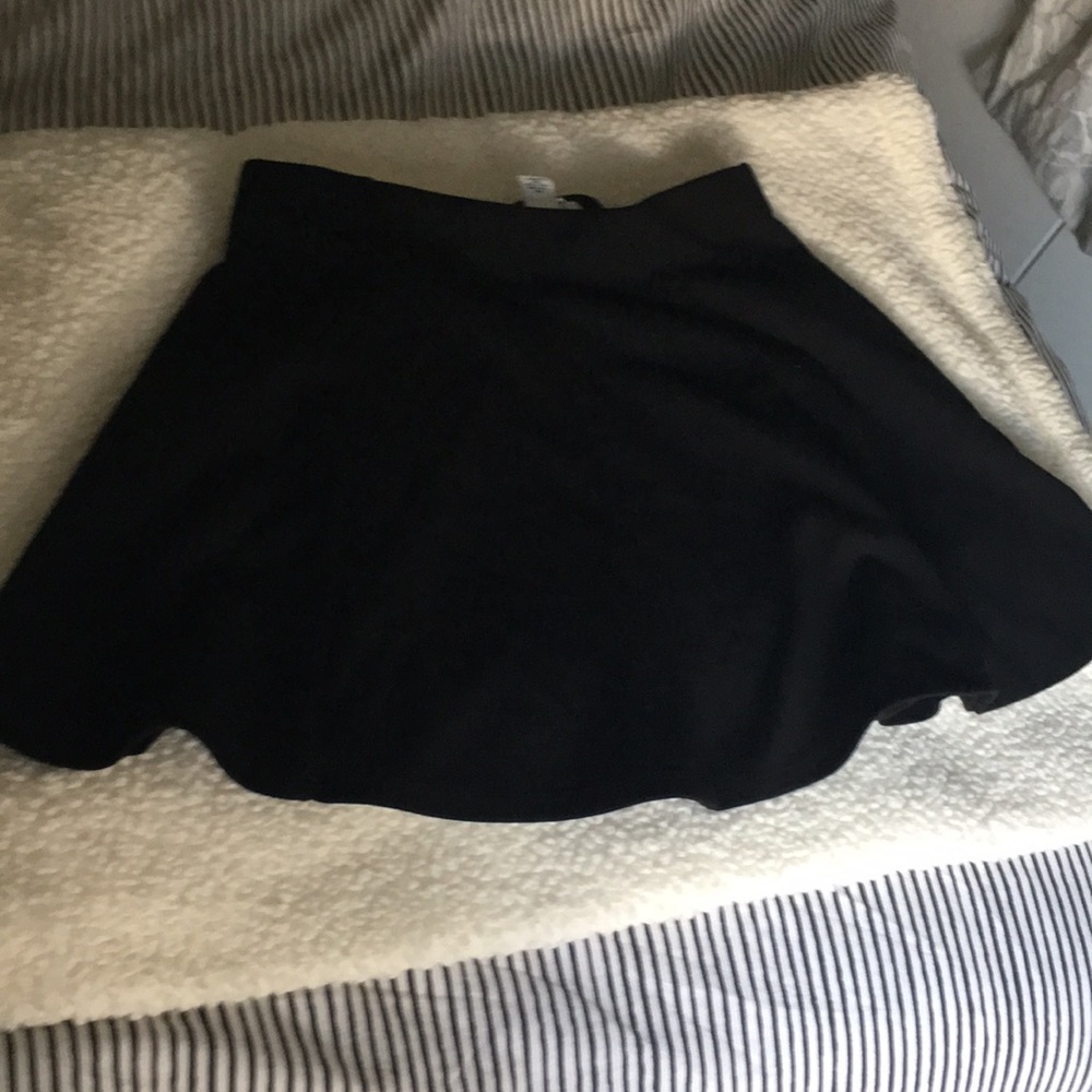 Black Skater skirt